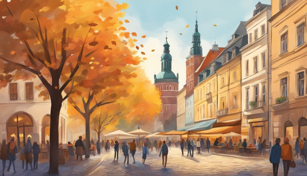 Exploring Krakow's Historic Sites in Fall